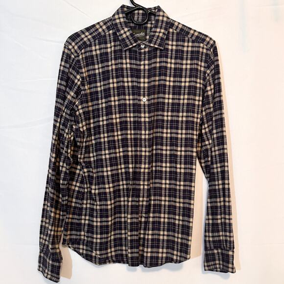 Taylor Stitch Other - TRUMAKER Blue Plaid Flannel Long Sleeve Button Down Sz. L